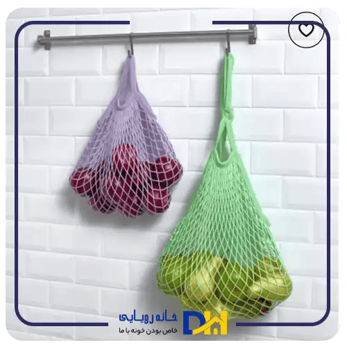 کیسه توری دوتایی رنگی ایکیا TABBERAS