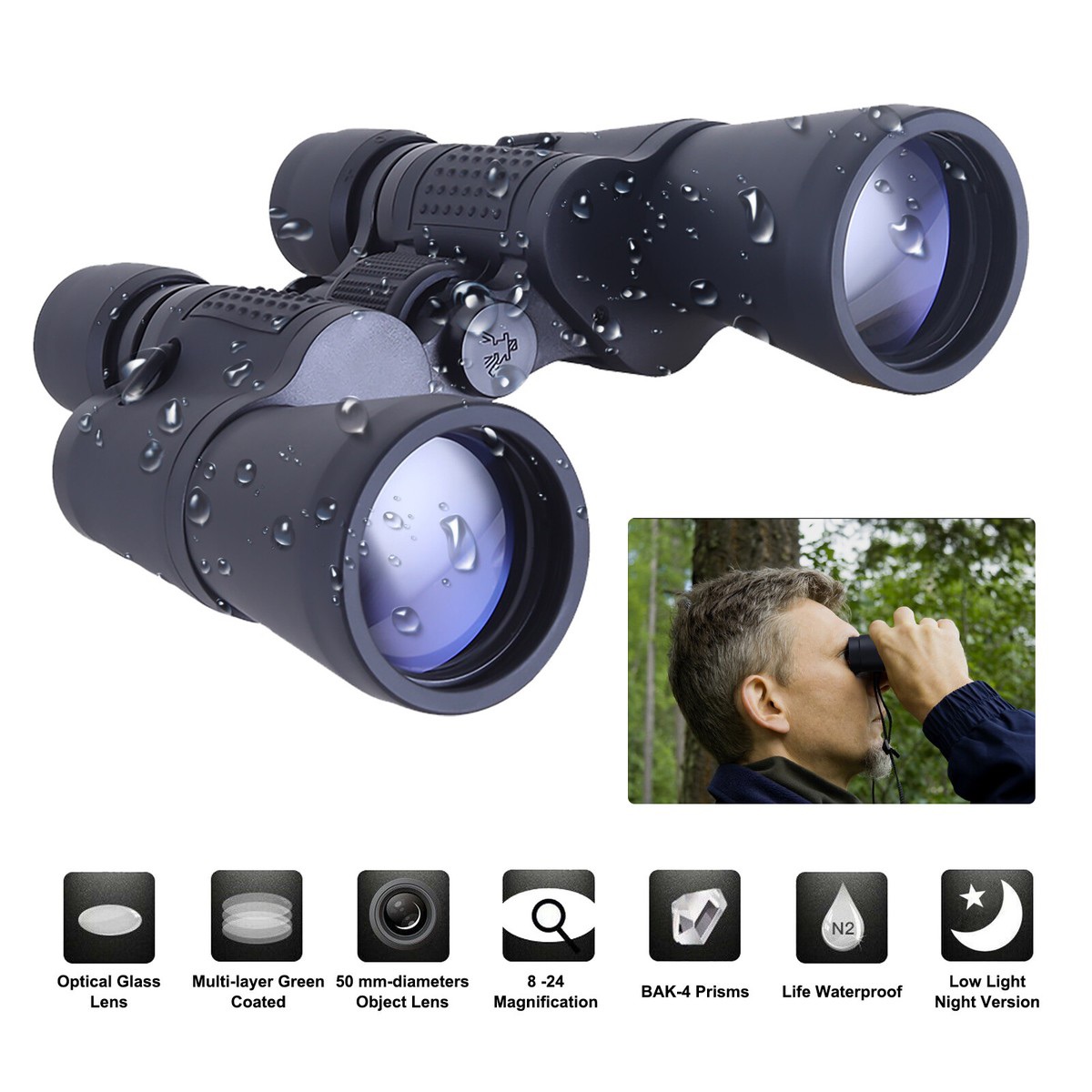 دوربین دو چشمی BINOCULARS