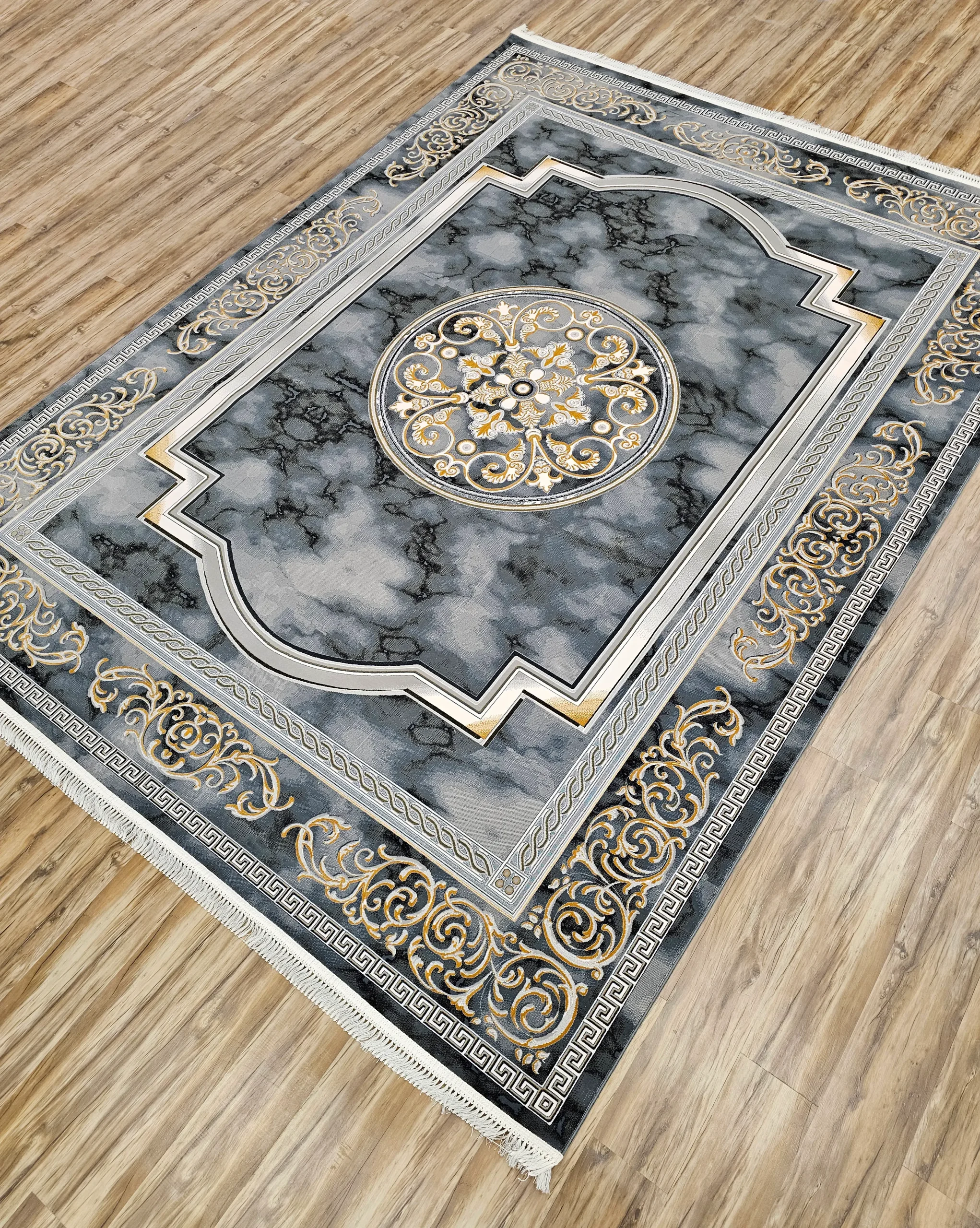 فرش 700 شانه آکرلیک طرح نیکا کد 7016096 لیا