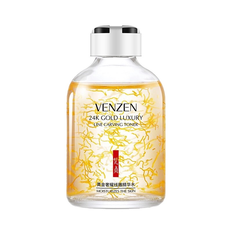 تونر آبرسان حاوی طلا ونزن VENZEN حجم ۵۰ میل