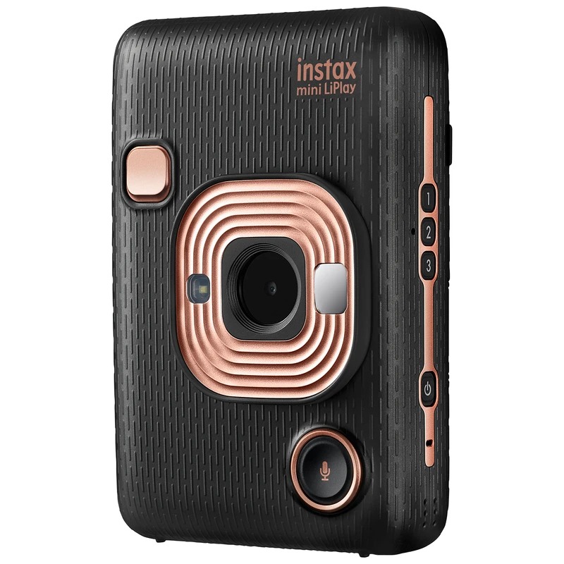 دوربین عکاسی چاپ سریع فوجی مدل Instax mini LiPlay رنگ مشکی