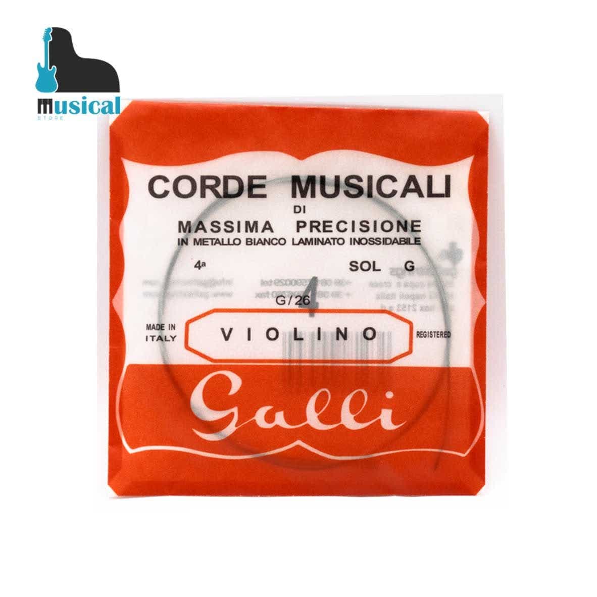 سیم تک شماره 4 ویولن مدل Gali-Ga70