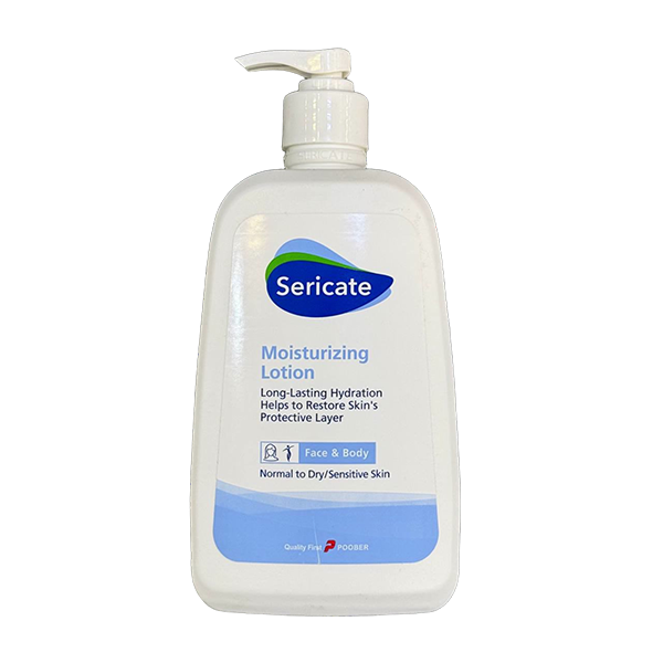لوسیون بدن آبرسان Sericate Hydration حجم 500 میلیلیتر | مناسب پوست خشک و حساس
