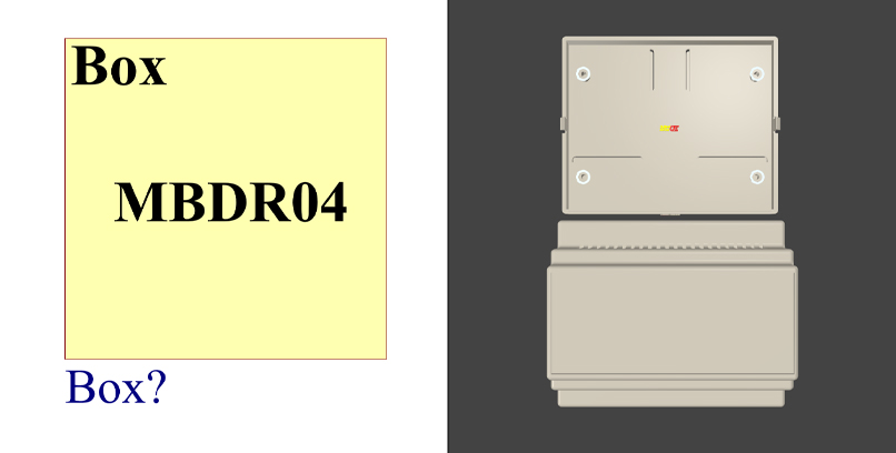 فوت پرینت و ۳ بعدی باکس MBDR04