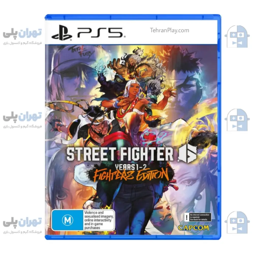 بازی Street Fighter 6 Years 1-2 Fighters Edition برای PS5