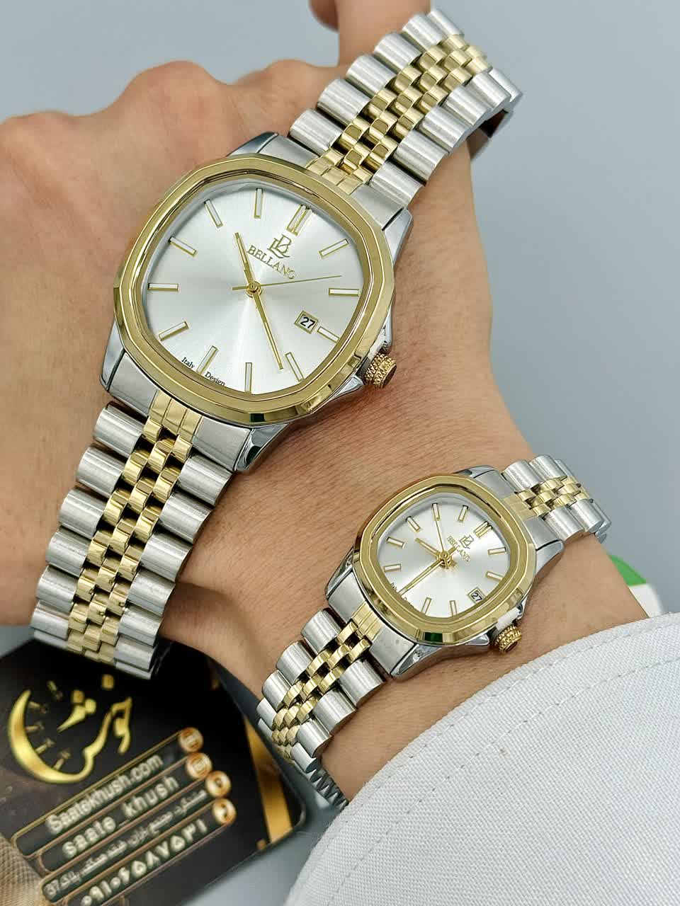 ساعت مچی اورجینال ست بلانو مدل BELLANO 6106G-6106L-6