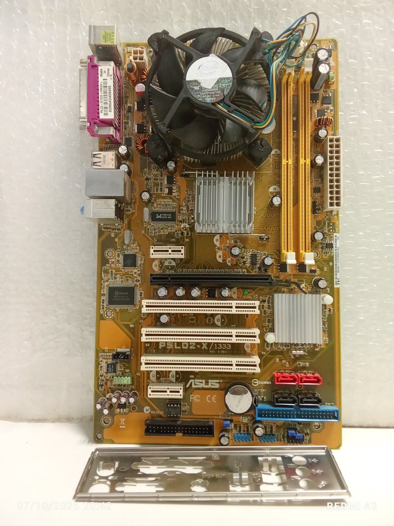 باندل مادربرد(DDR2)ASUSمدلP5LD2-X/1333(استوک)