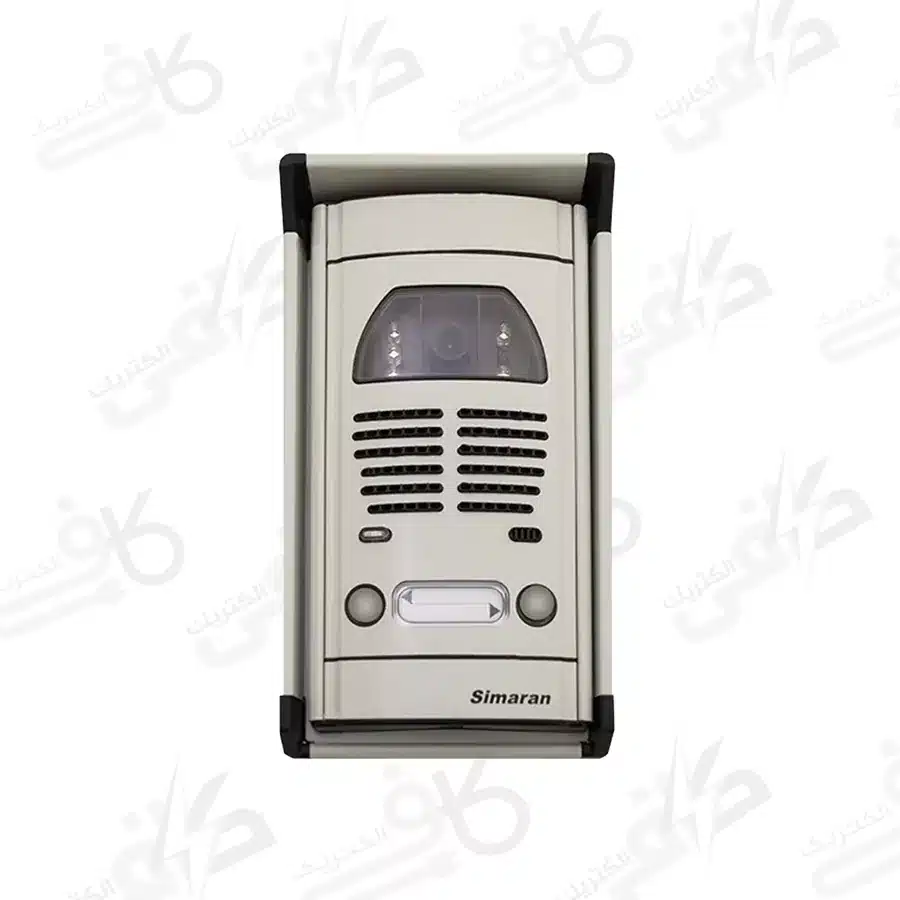 پنل آیفون تصویری فوژان دو واحدی سیماران مدل VFC2D