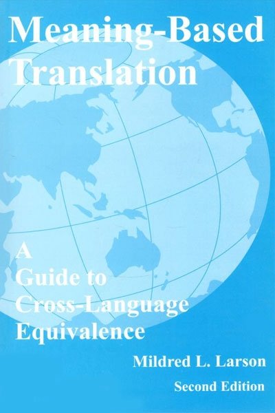 Meaning Based Translation 2nd