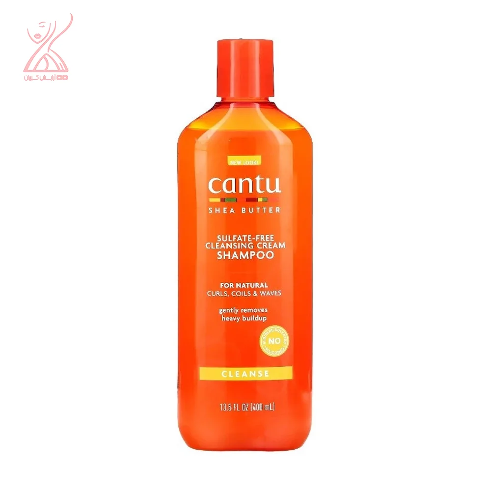 شامپو موی فر کانتو بدون سولفات Cantu