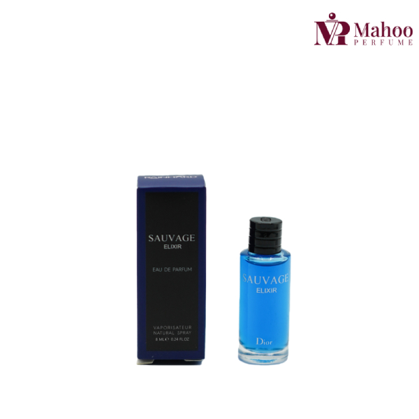 عطر ادکلن ساواج الکسیر مینیاتوری رین هارد ۸ میل | Sauvage Elixir Miniature Rain hard