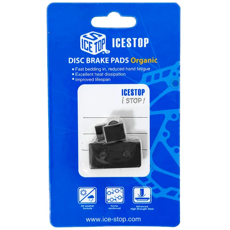 لنت ترمز دوچرخه ICESTOP BP-52 & SP-52 BRAKCO دیسک ساخت تایوان