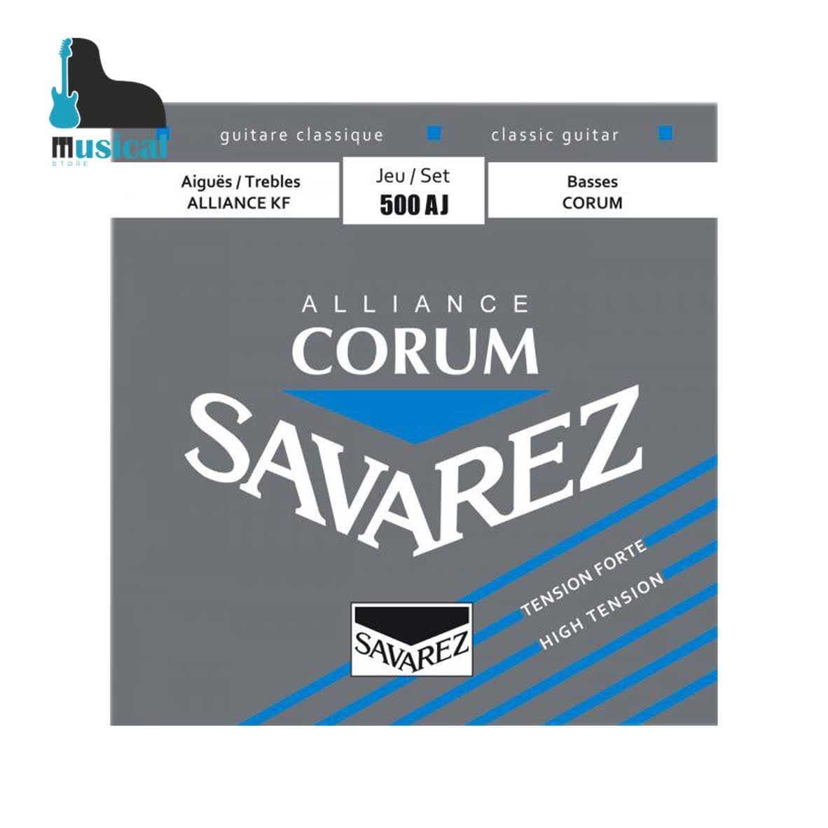 سیم گیتار کلاسیک Savarez -500AJ (اورجینال)