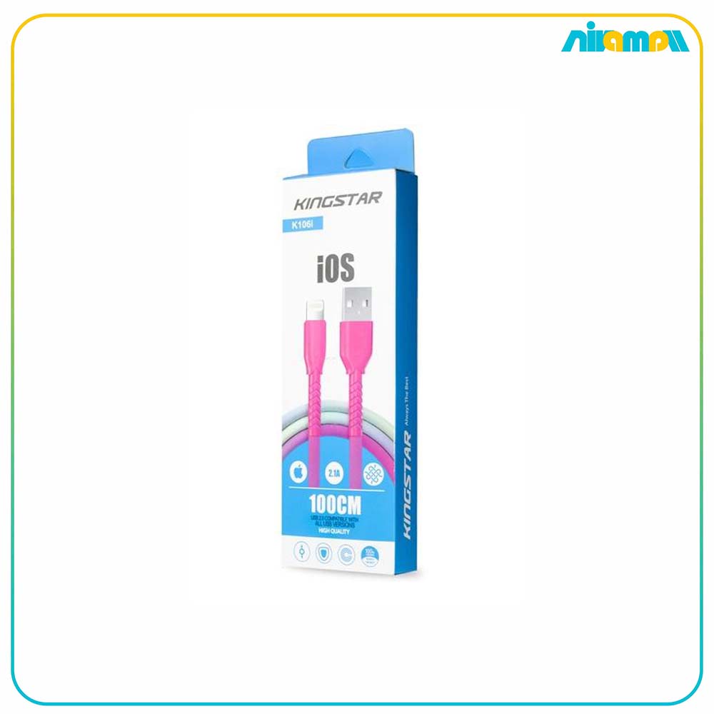 کابل لایتنینگ کینگ استار مدل K106 i