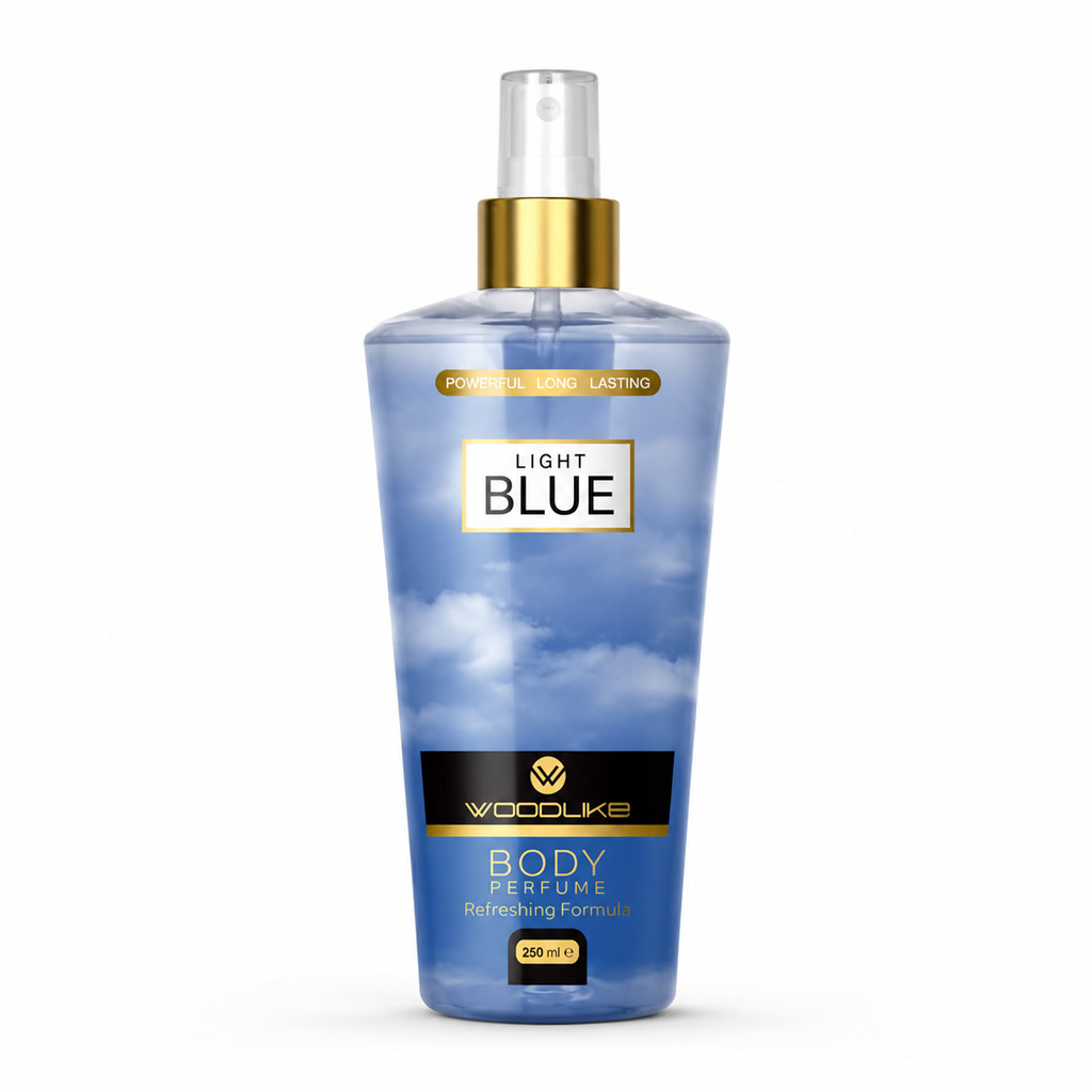 بادی اسپلش مردانه وودلایک مدل Light Blue