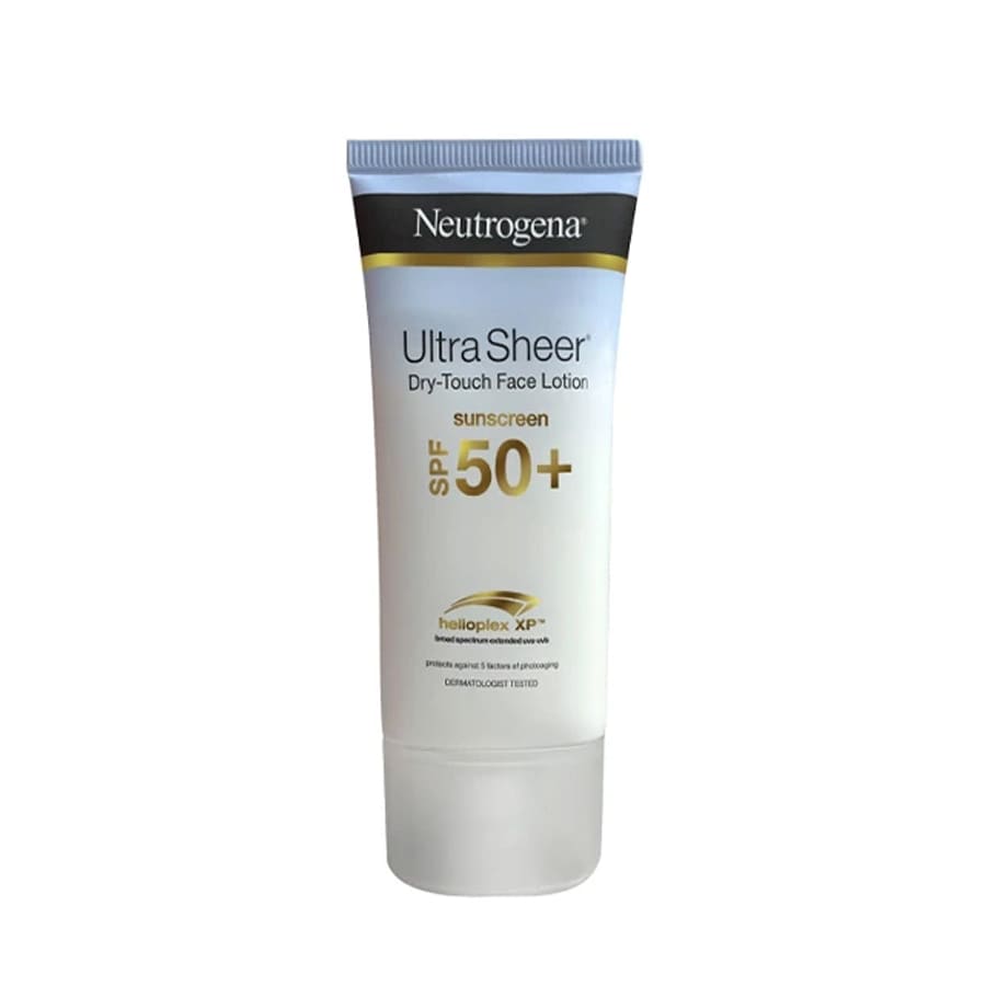لوسیون ضد آفتاب نوتروژینا مدل +50 ultra sheer