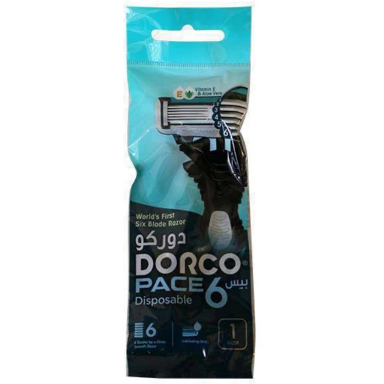 تیغ اصلاح دورکو مدل Pace 6 با 6 تیغ همزمان