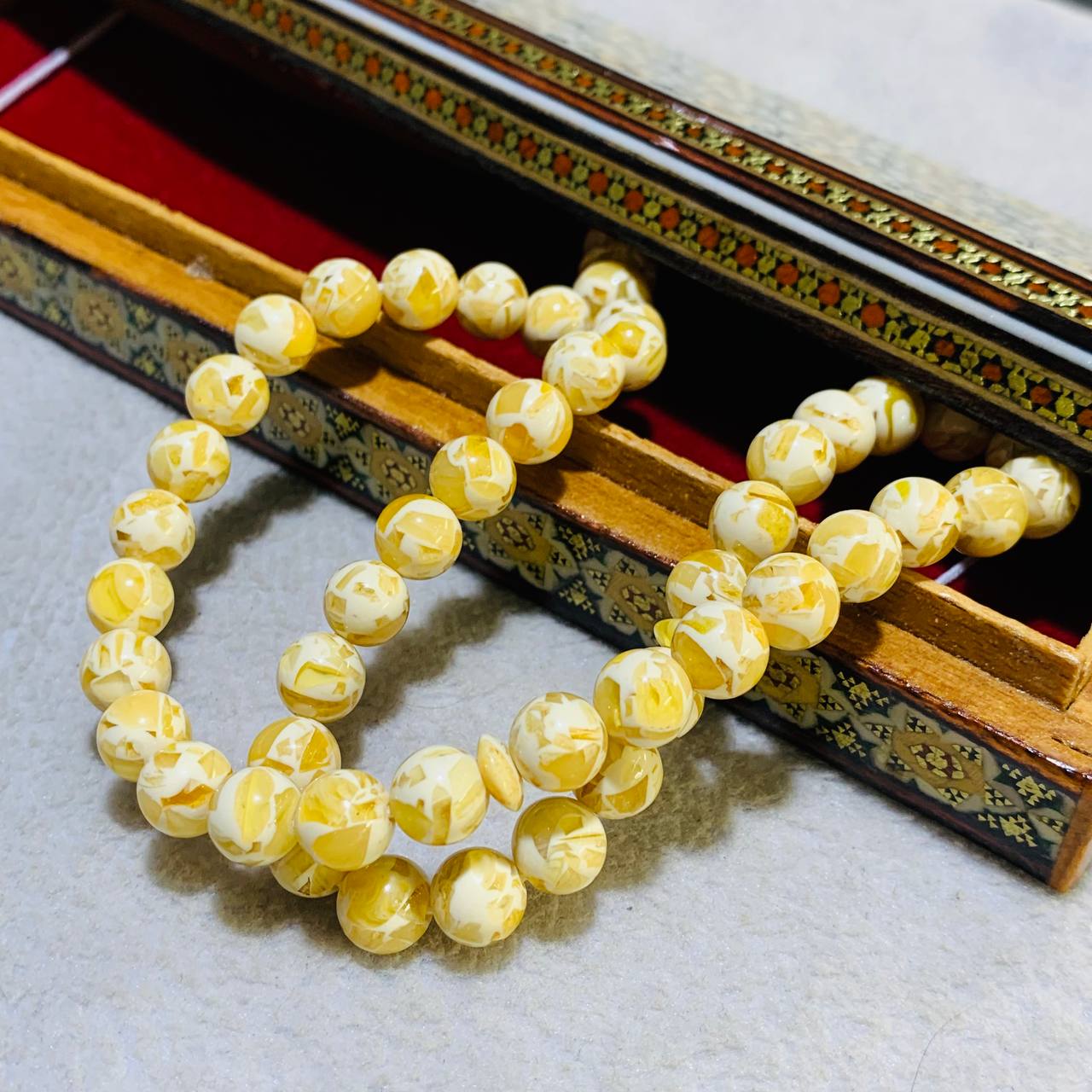 تسبیح كهربا 33 عددى