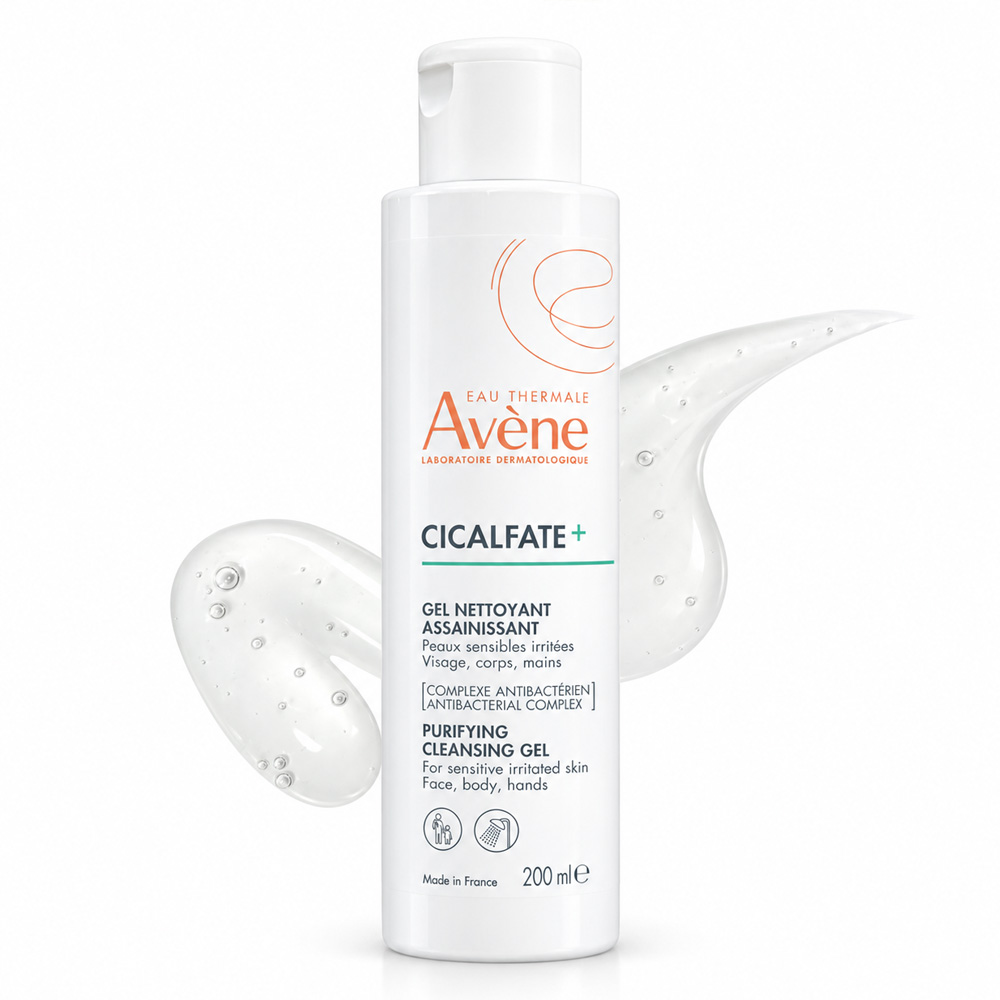 ژل شوینده ترمیم کننده و ضد باکتری سیکالفیت پلاس اون / Avene