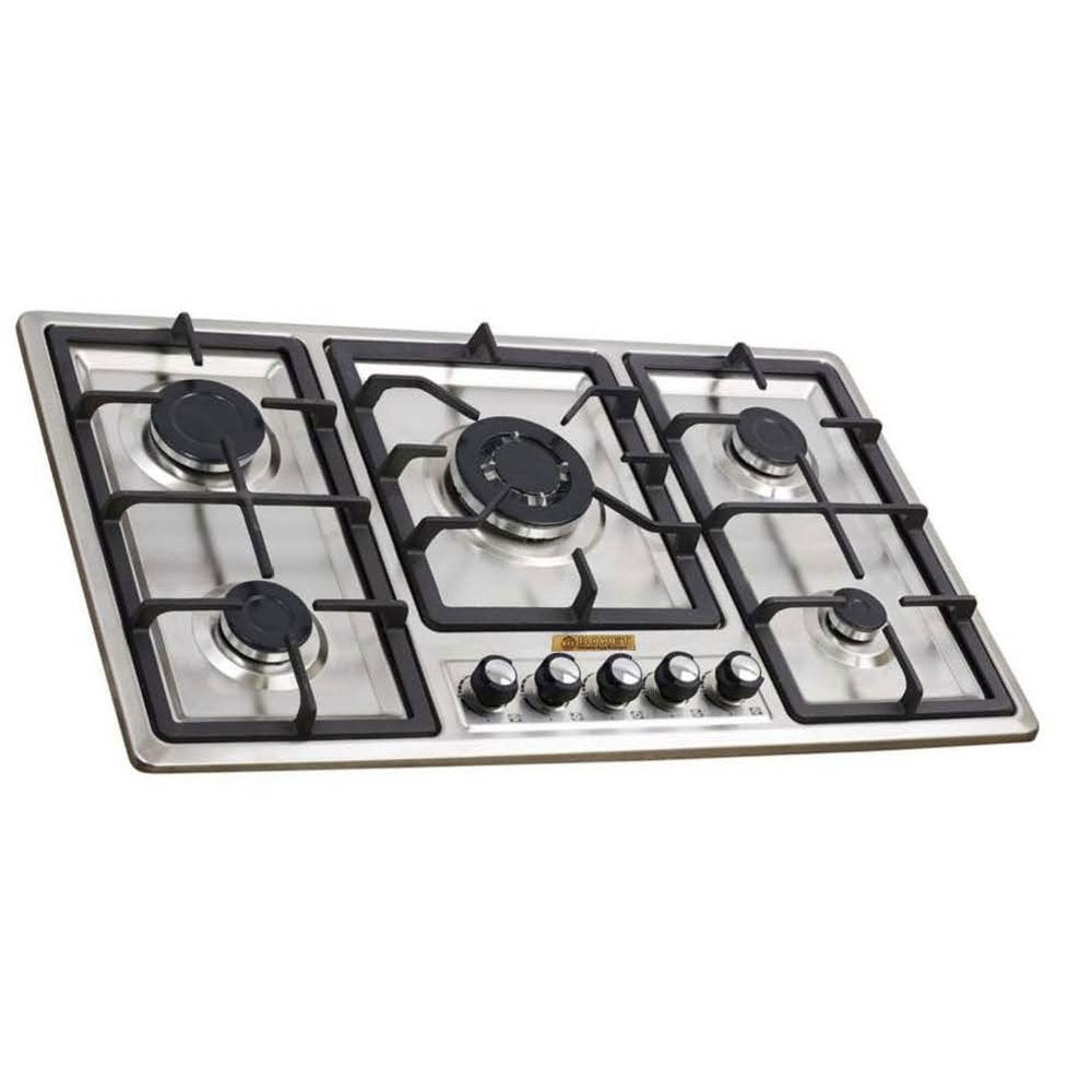 گاز استیل پنج شعله بوکت صفحه استیل ضدزنگ BS-995