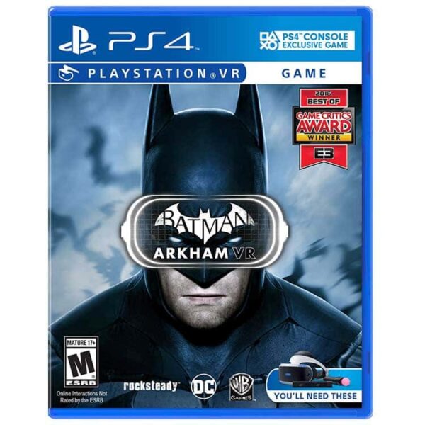 دیسک بازی Batman Arkham VR مخصوص PS4