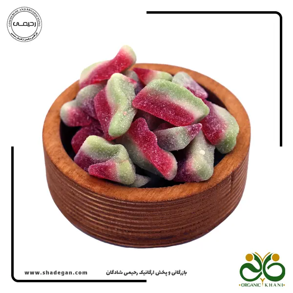 پاستیل ببتو مدل هندوانه شکری | BEBETO Watermelon sugar Jelly