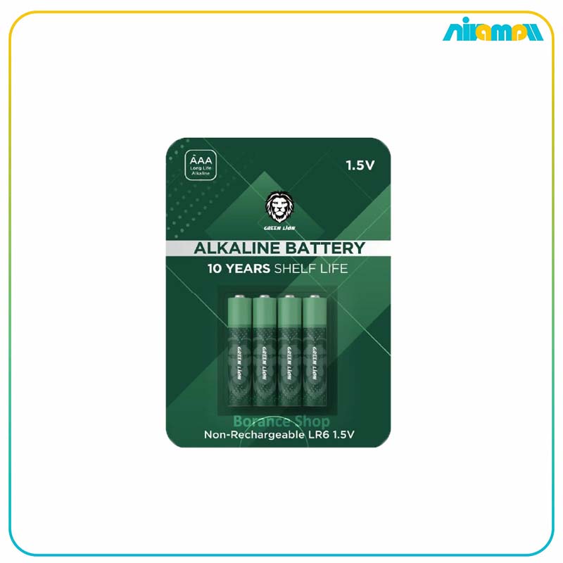 باتری قلمی گرین لاین پک 4 عددی مدل AA 2700mAh