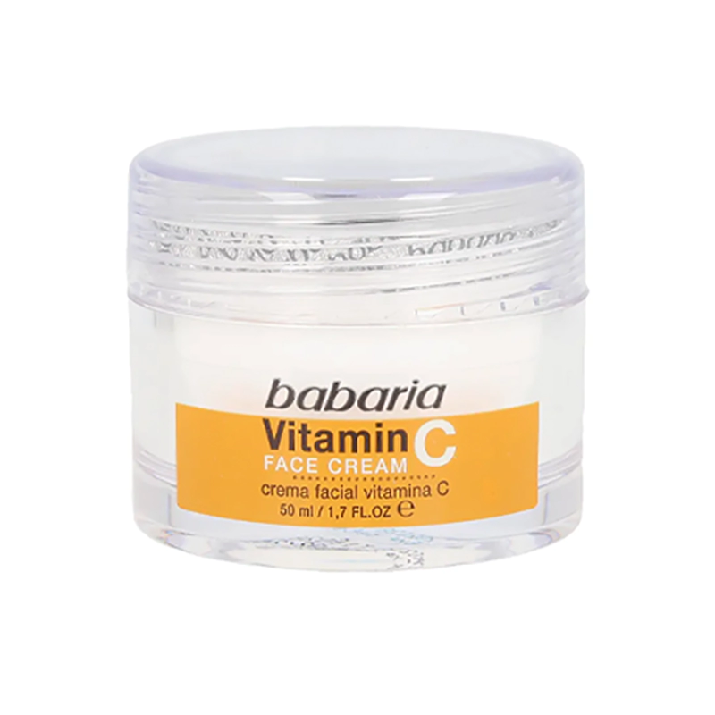 کرم روشن کننده صورت ویتامین C باباریا مدل Vitamin C حجم 50 میل
