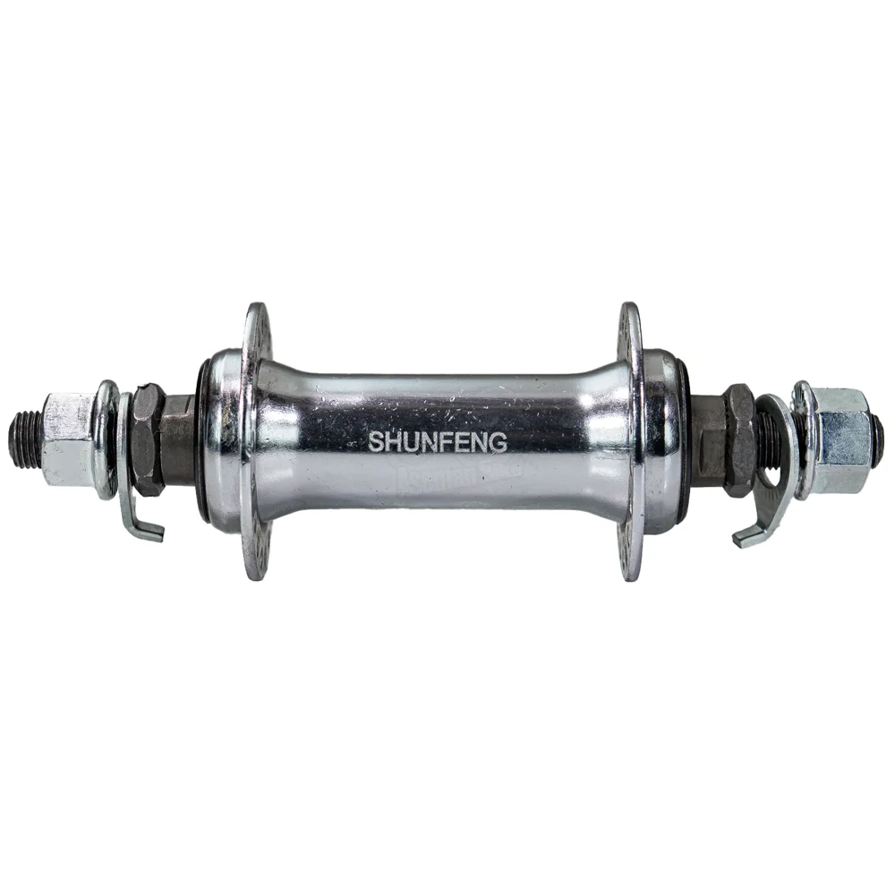 توپی جلو دوچرخه شانفنگ 36 سوراخ کد KA50 نقره ای Shunfeng Bicycle Front Hub KA50 36H