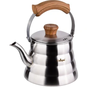 کتری 2/5 لیتر لوله دار یونیک کد UN-7252 - چوبی