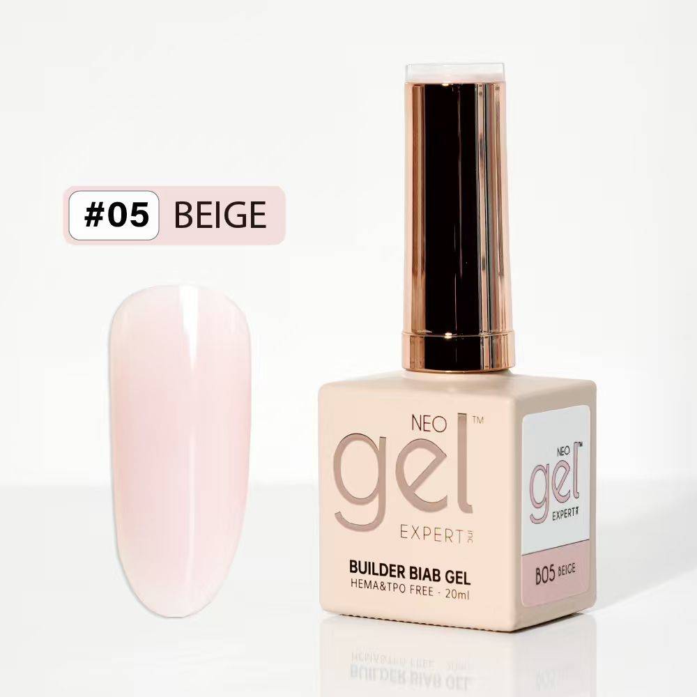 بیلدر ژل فرچه ای نئوژل رنگ بژ -کد 05 beige