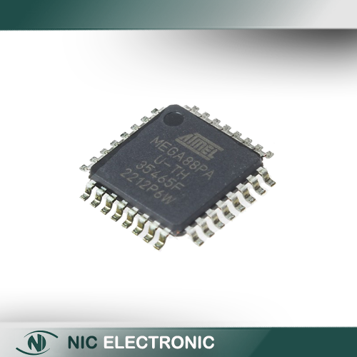 میکروکنترلر پکیج SMD اورجینال ATMEGA88PA-AU