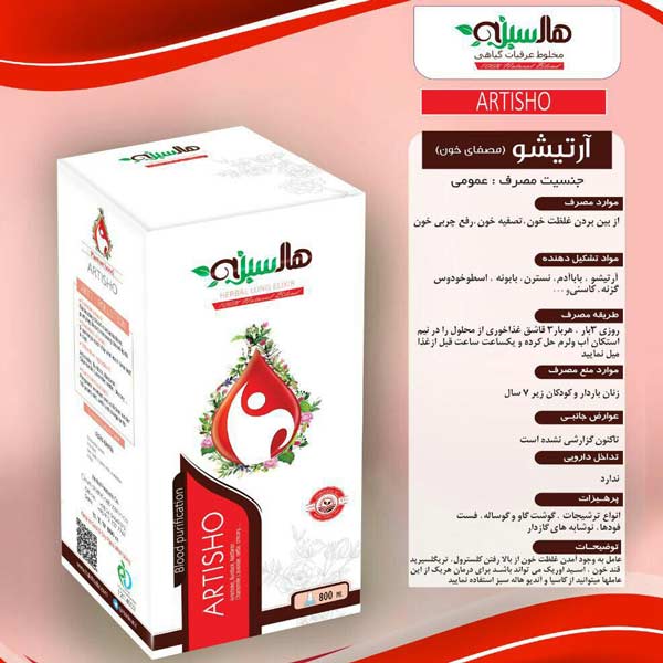 آرتیشو هاله سبز (رفع غلظت خون)