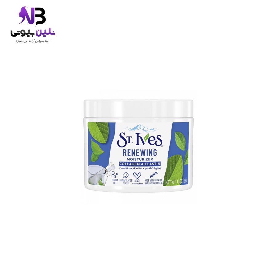 کرم آب رسان سینت ایوز St Ives Renewing Cream حجم 283 میل