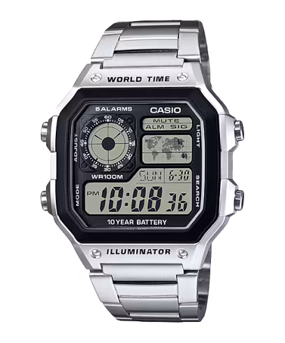 ساعت مچی مردانه کاسیو مدل AE-1200WHD-1AV