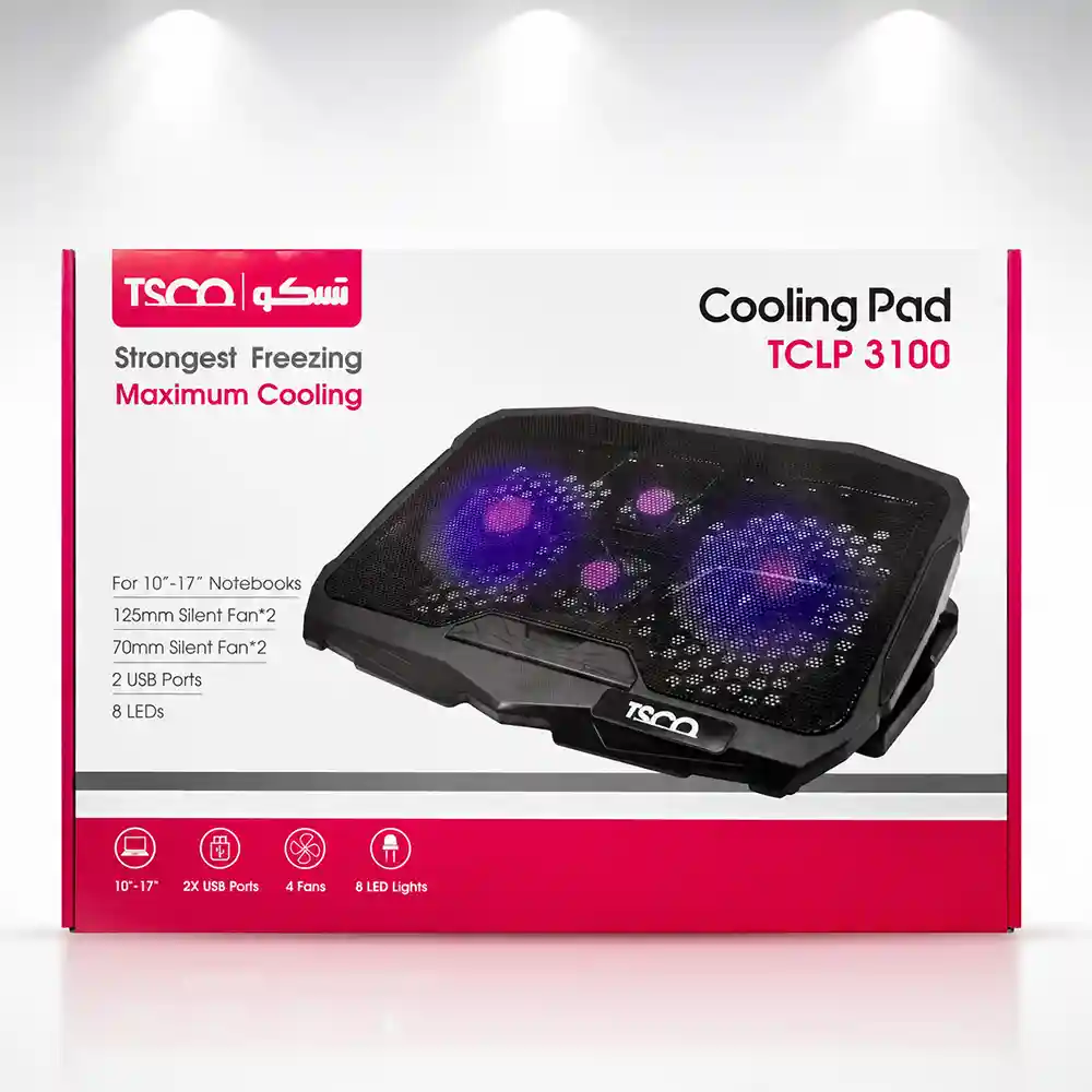 خنک کننده لپ تاپ تسکو (TSCO) مدل TCLP3100