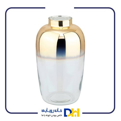 گلدان شیشه طلایی ایکیا