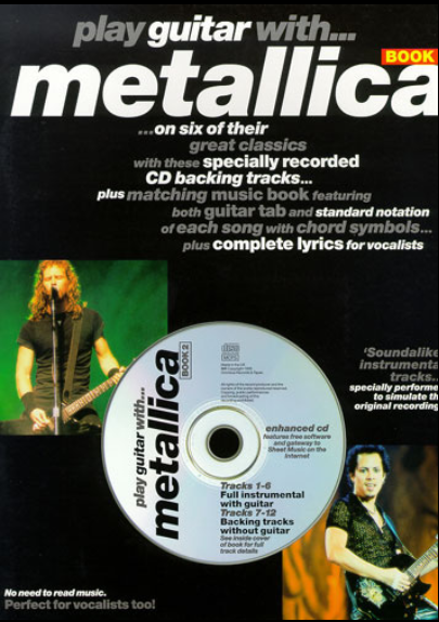 Play Guitar With - Metallica book 2