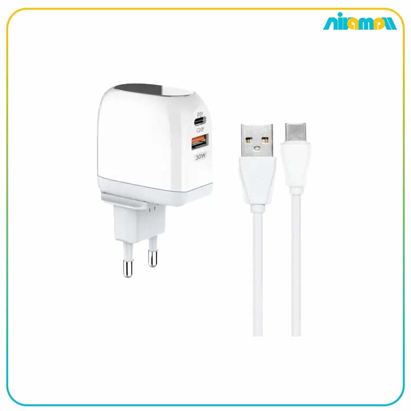 شارژر دیواری کینگ استار مدل KW215PD