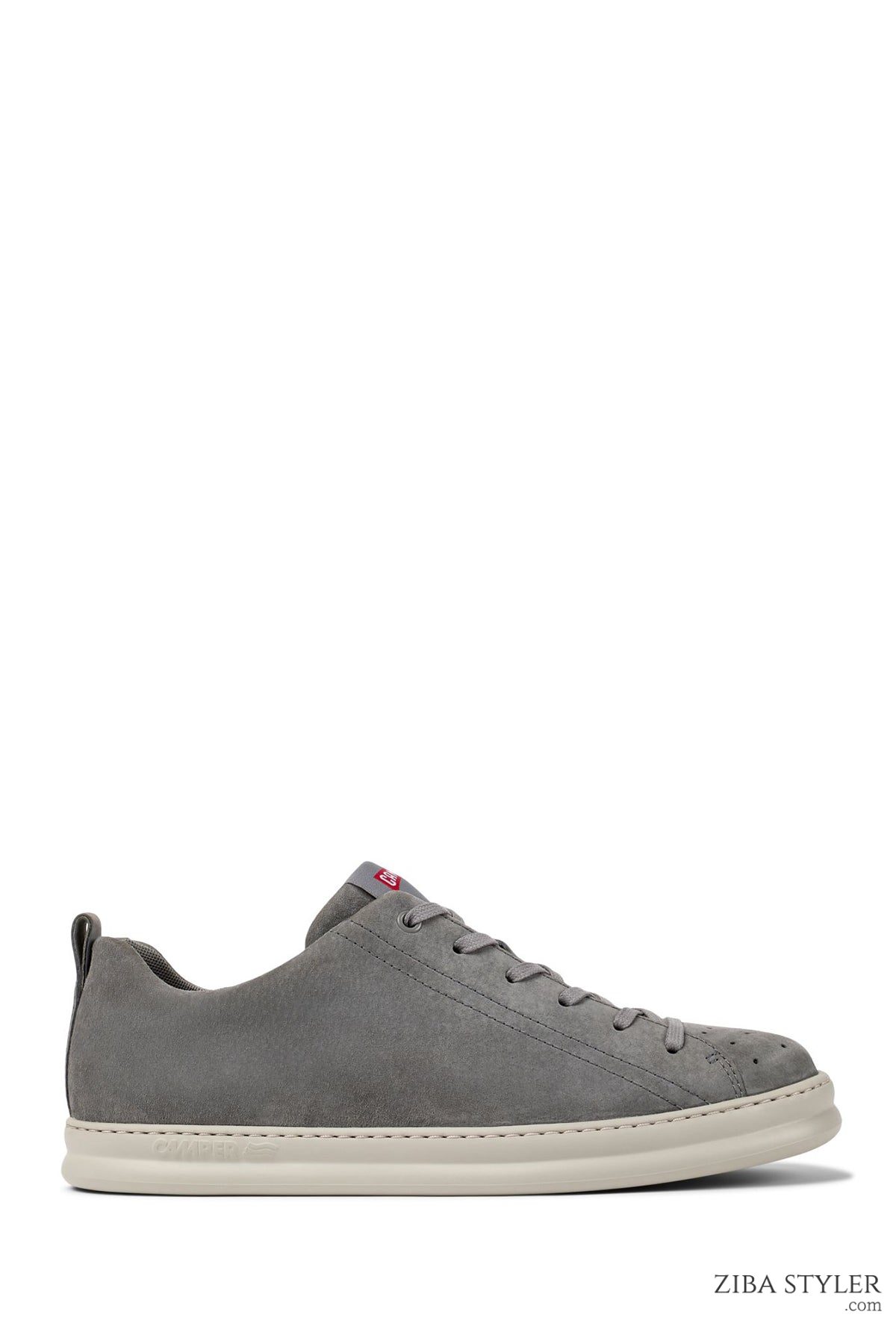 کتونی چهار چرمی مردانه طوسی Runner