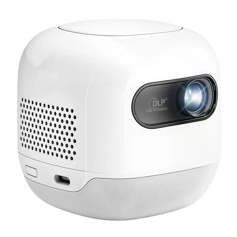 مینی ویدئو پروژکتور 4k پاورولوجی مدل MINI BEAM PWMPM2WH - سفید