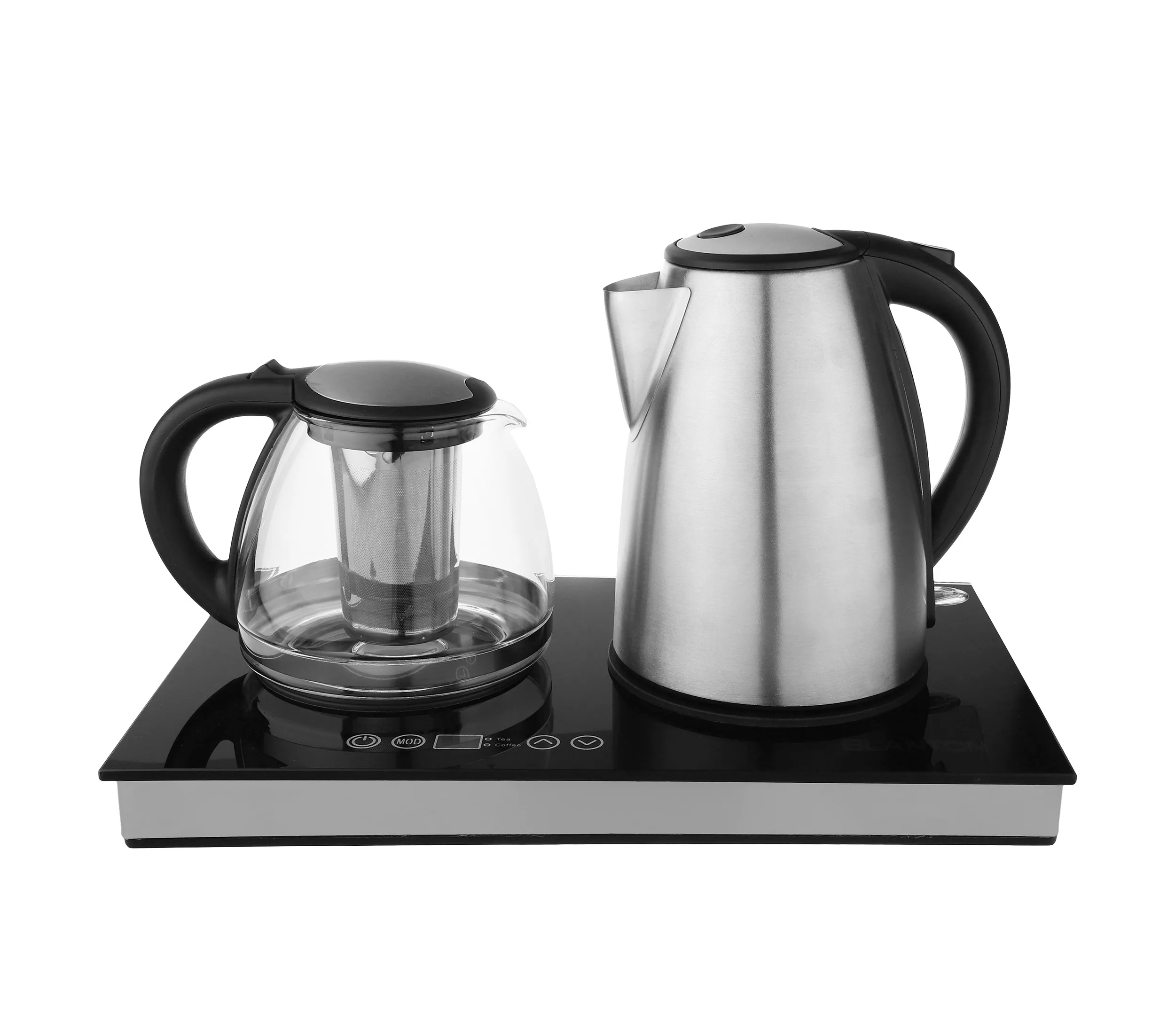 چای ساز کنارهمی مدل1001 استیل بلانتون