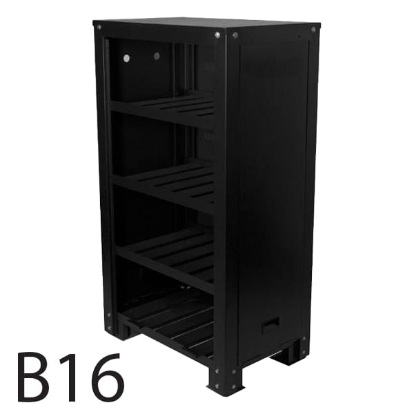 کابینت باتری 4 طبقه بزرگ سری B16 الکترواستاتیک