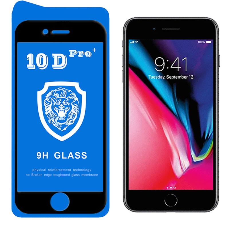 گلس محافظ فول +10D Pro آیفون 8