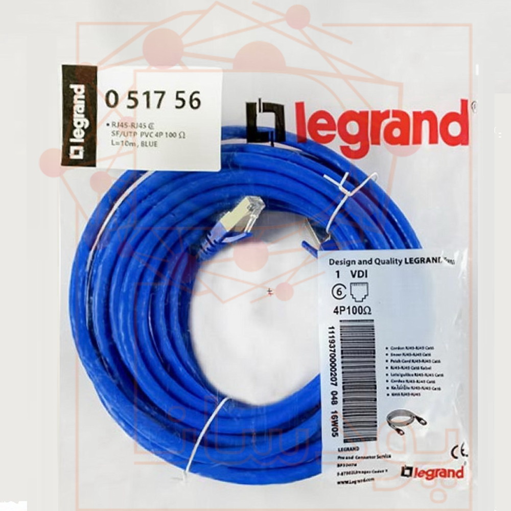 پچ کورد لگراند ایرانی Cat6 SFTP ده متری 051756