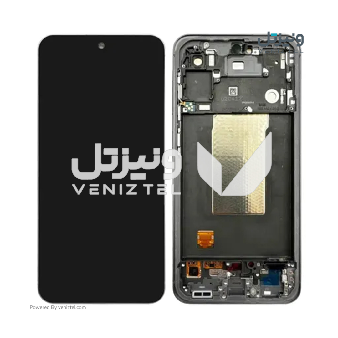 تاچ و ال سی دی سامسونگ اصلی (ORG) با فریم مدل Samsung A56 + F
