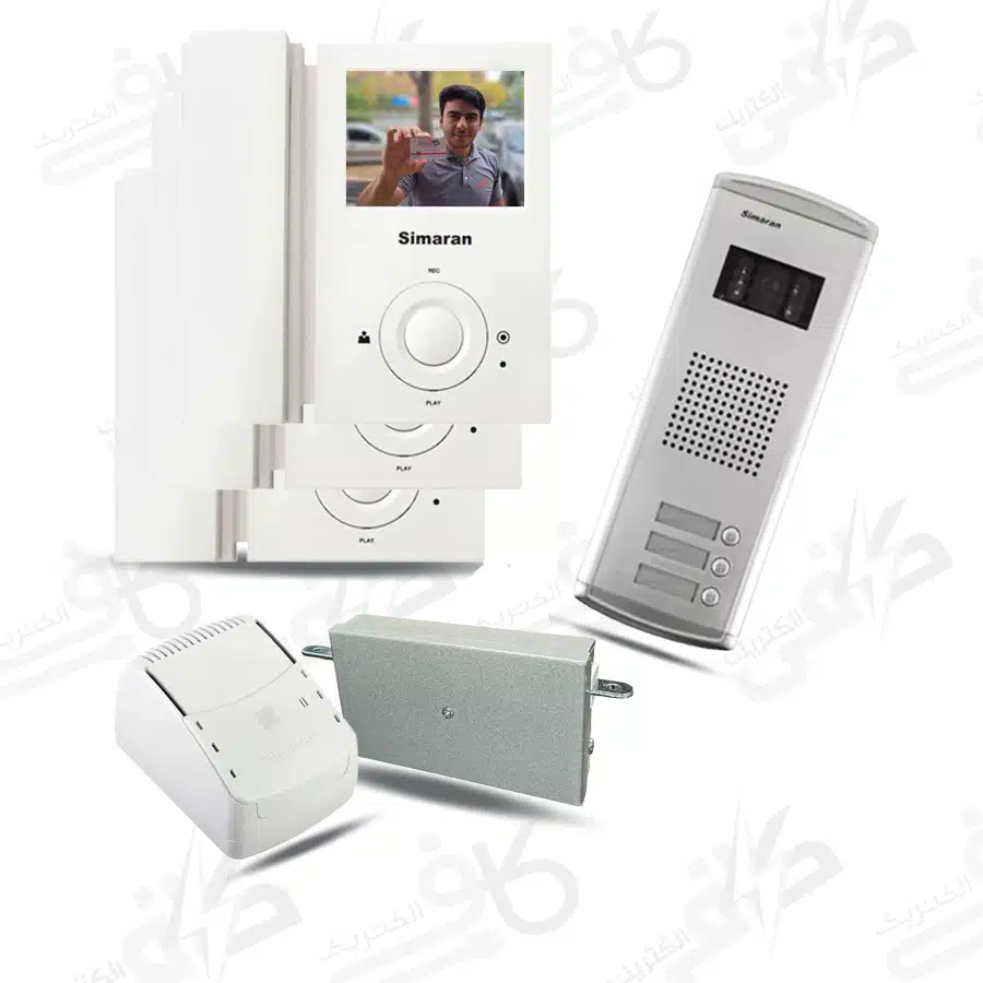 پکیج آیفون تصویری اقتصادی - سه واحدی
