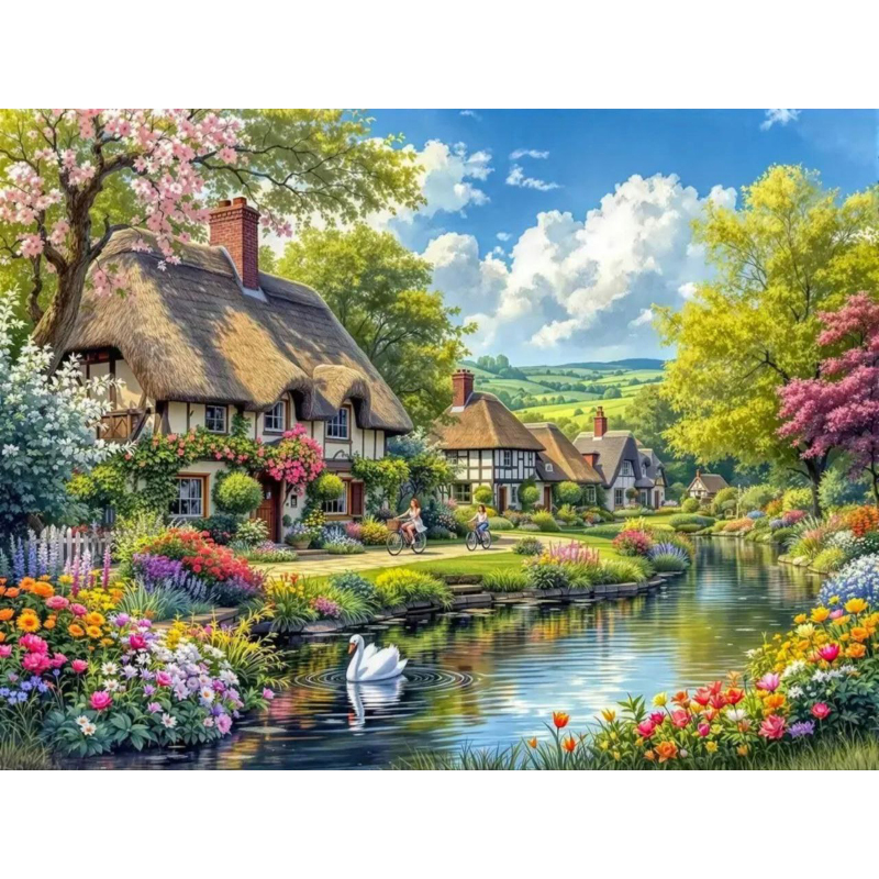 تابلو نقاشی الماسی بزرگسال کد 0072