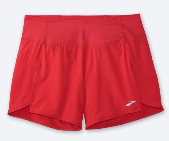 شورت ورزشی زنانه قرمز بروکس Brooks Chaser 5″ Short
