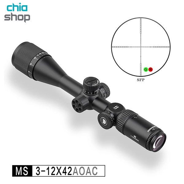 دوربین دیسکاوری مدل MS 3-12x42AOAC 25.4mm